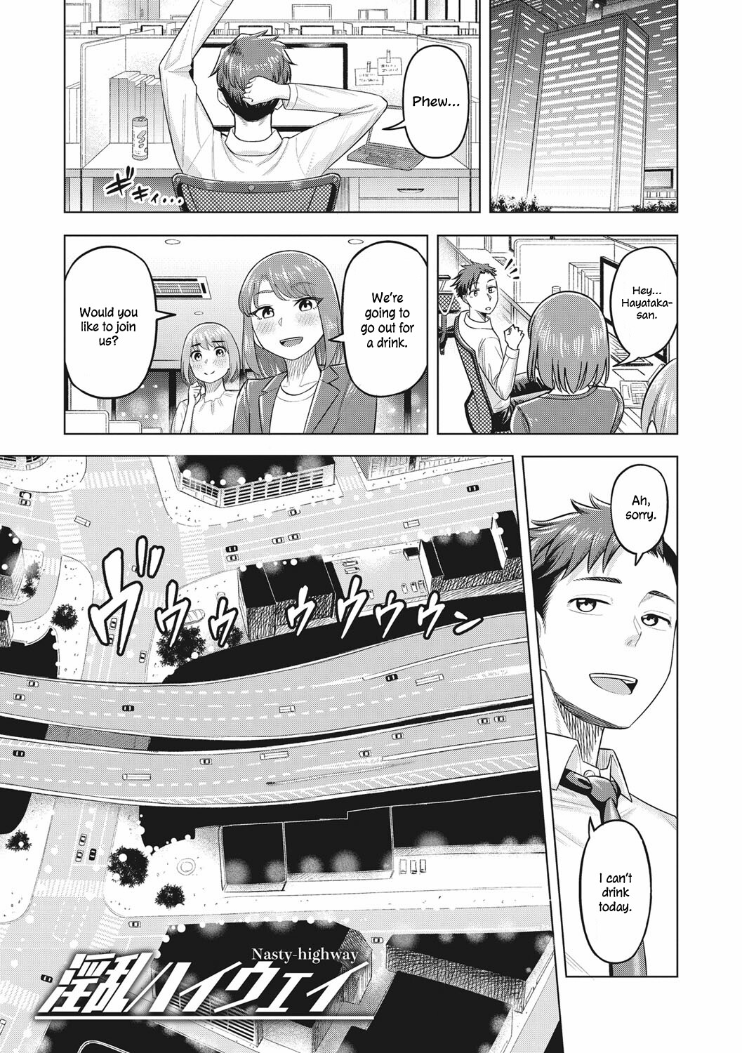 Hentai Manga Comic-Nasty Highway-Read-1